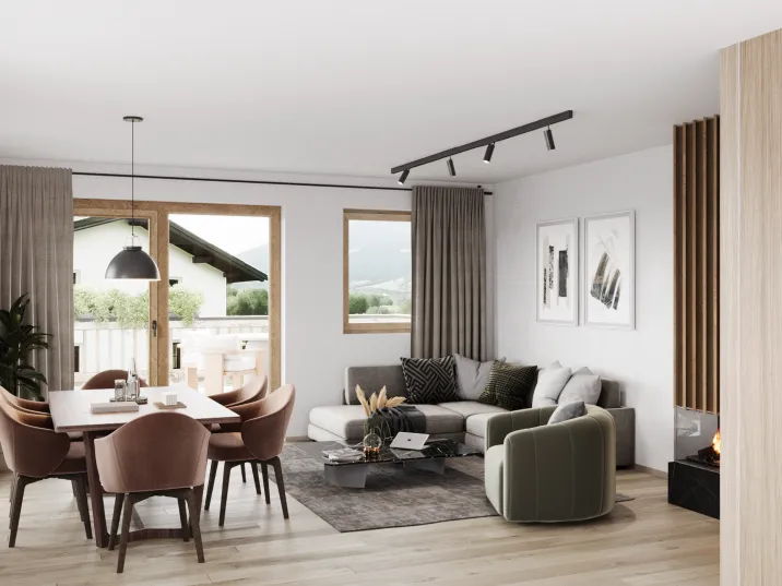 Neubauwohnung mit großer Südwestterrasse