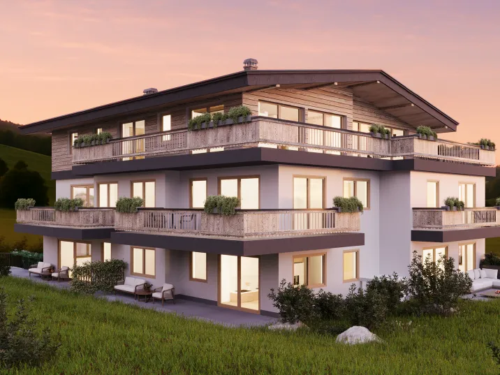 Neubauwohnung mit großer Südwestterrasse