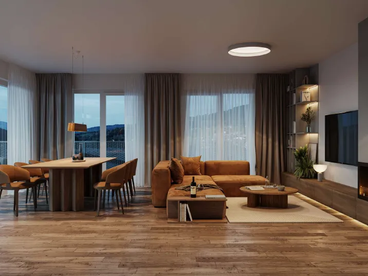 Erstbezugs-Penthousewohnung mit Süd-Westausrichtung