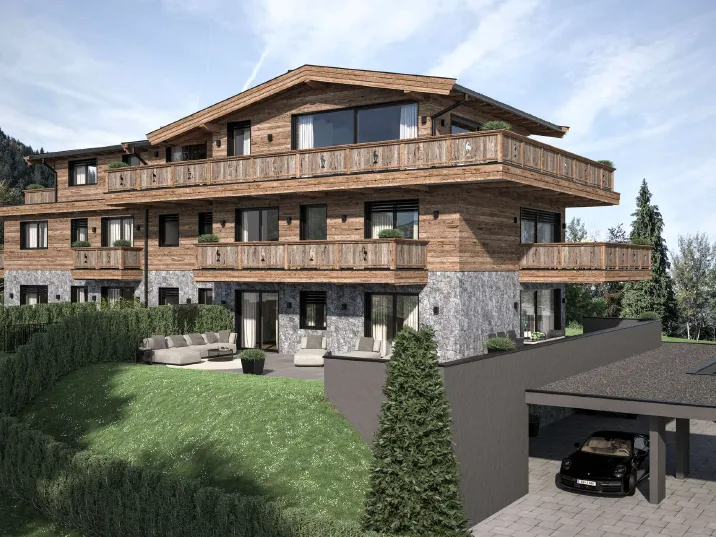 Ski-Out: Erstbezugs-Penthousewohnung in Zentrumsnähe